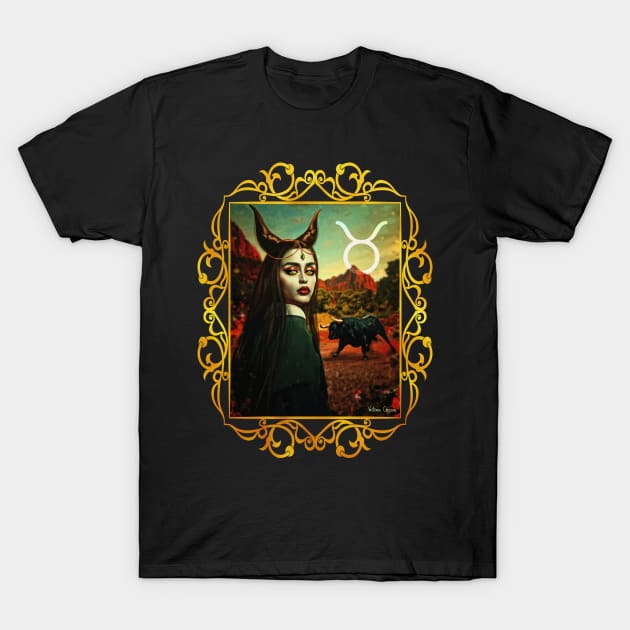 Taurus T-Shirt by VictoriaObscure